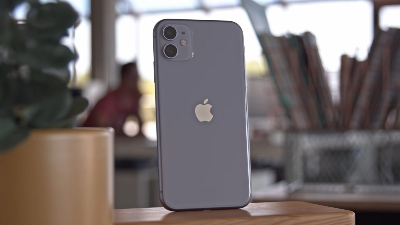 iphone in silver grey color
